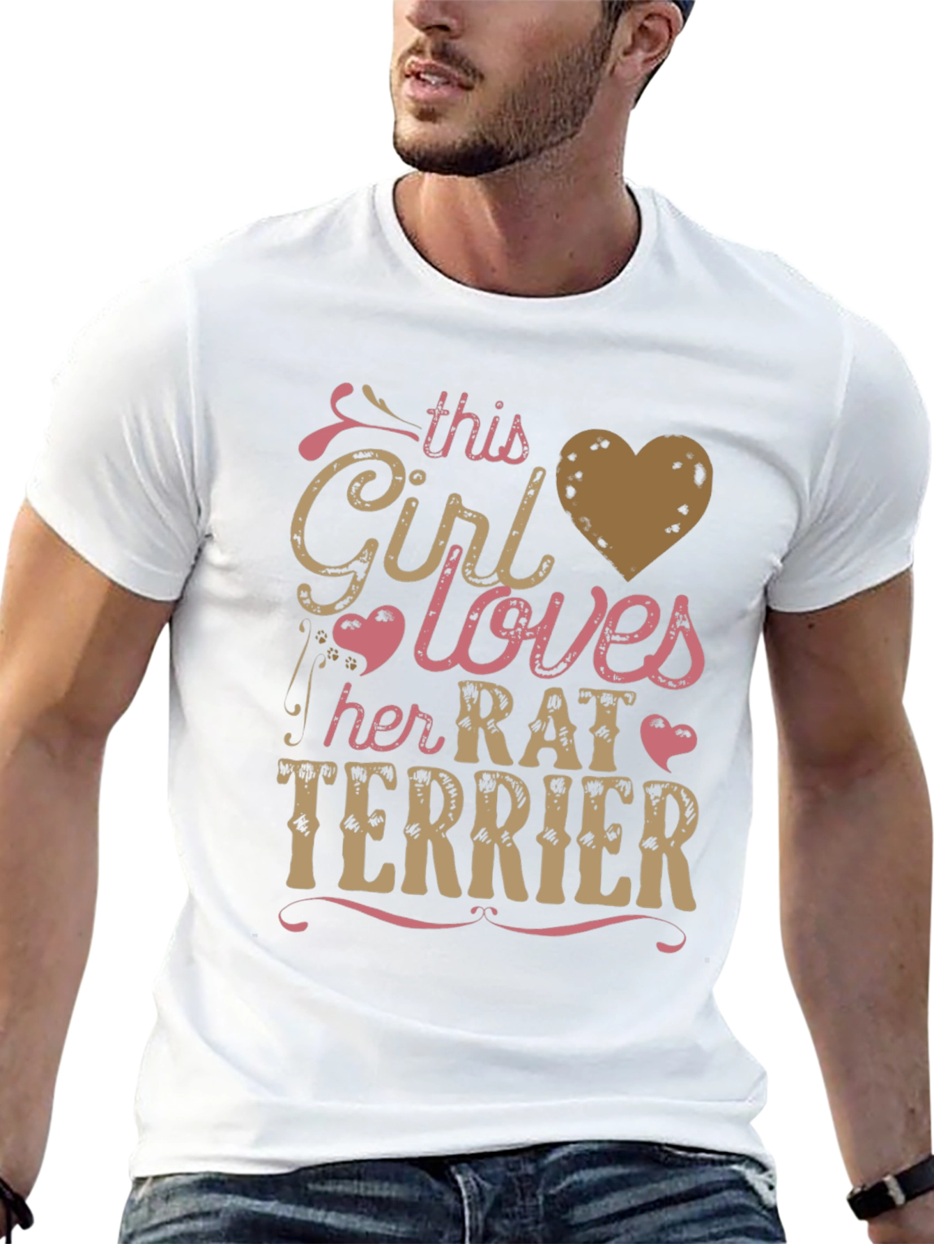 Rat Terrier Lover T-Shirt - Girls Best Friend