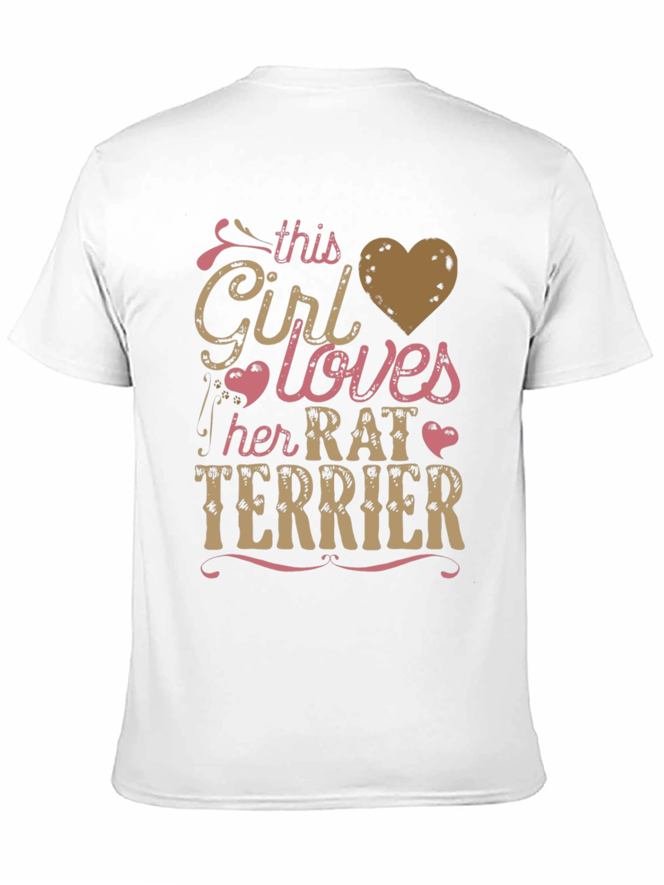 Rat Terrier Lover T-Shirt - Girls Best Friend