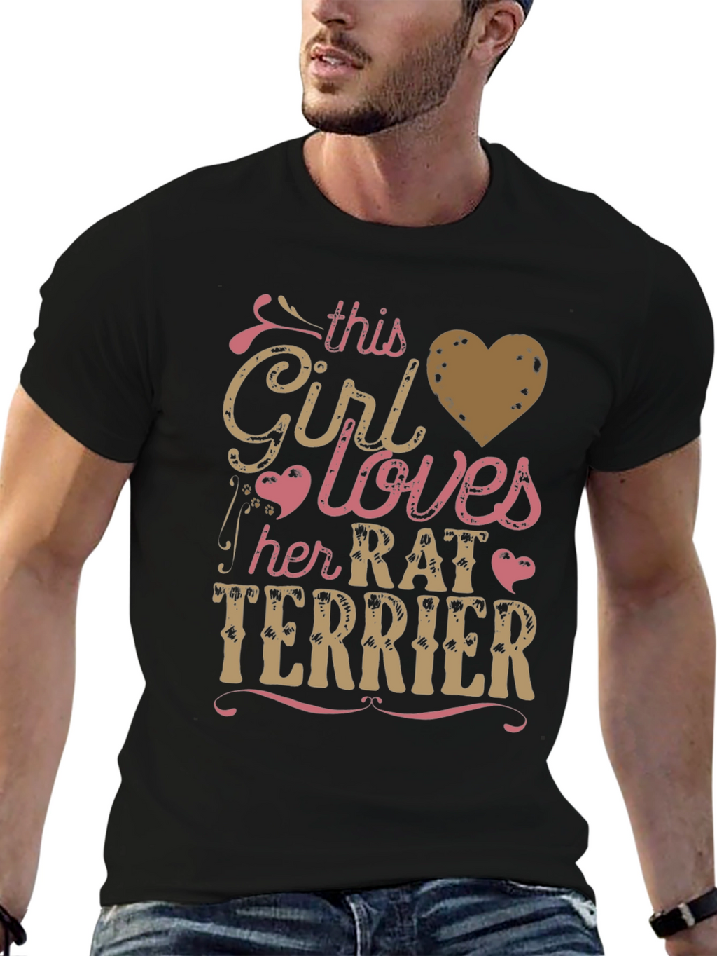 Rat Terrier Lover T-Shirt - Girls Best Friend