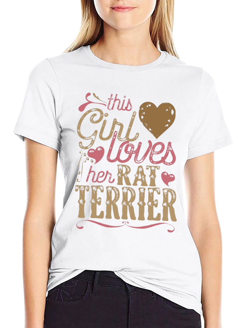 Rat Terrier Lover T-Shirt - Girls Best Friend