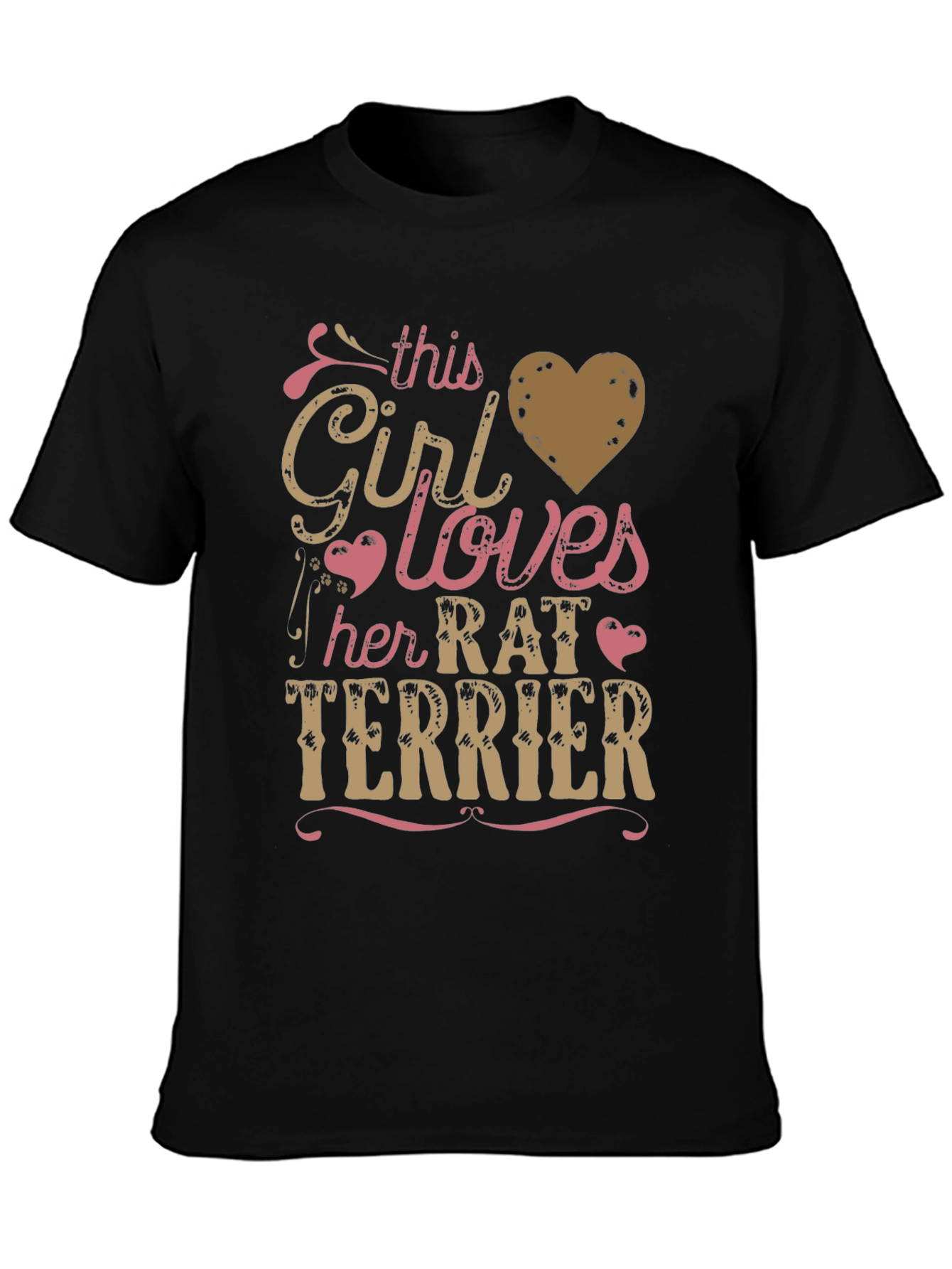 Rat Terrier Lover T-Shirt - Girls Best Friend