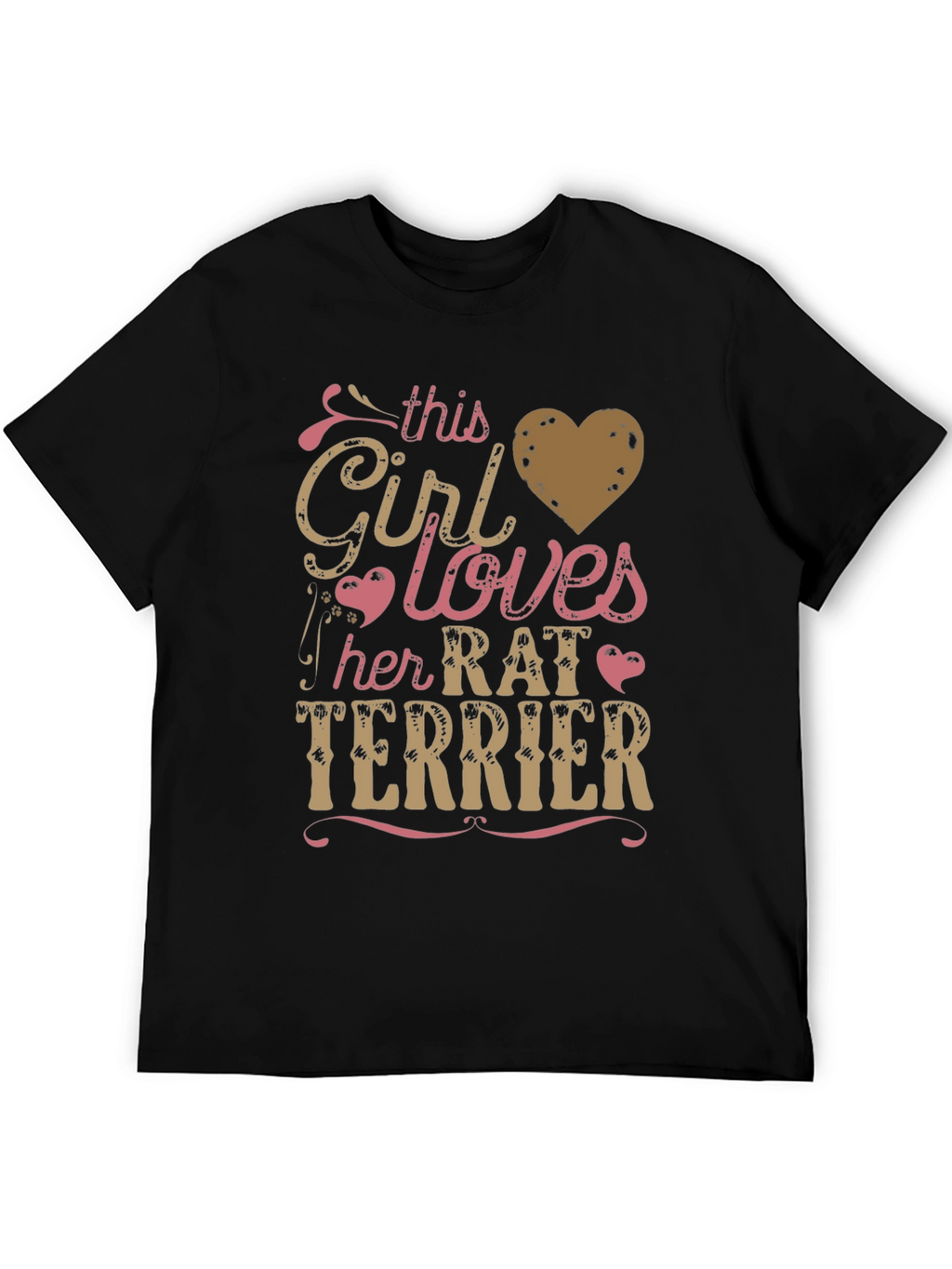 Rat Terrier Lover T-Shirt - Girls Best Friend