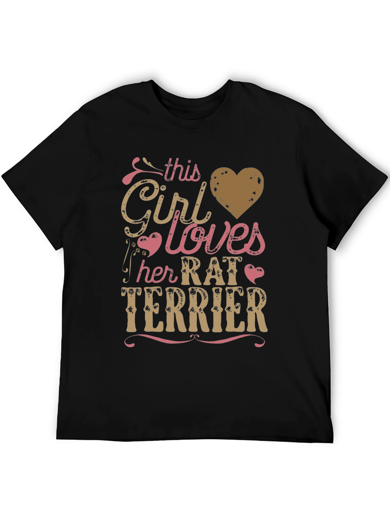 Rat Terrier Lover T-Shirt - Girls Best Friend