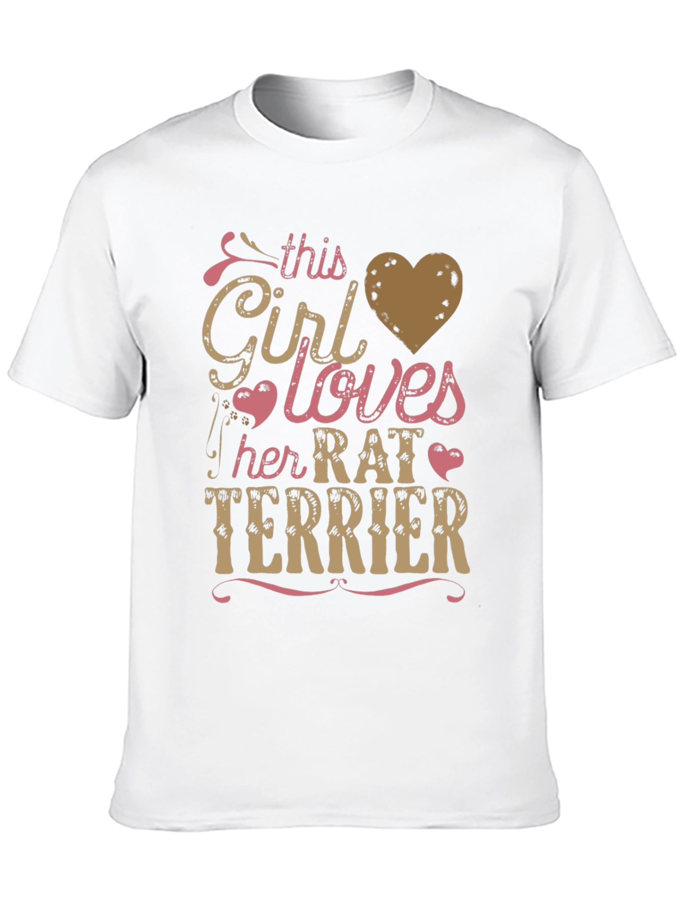 Rat Terrier Lover T-Shirt - Girls Best Friend