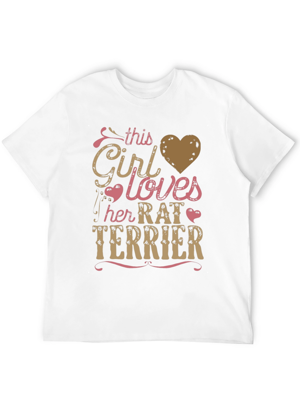 Rat Terrier Lover T-Shirt - Girls Best Friend