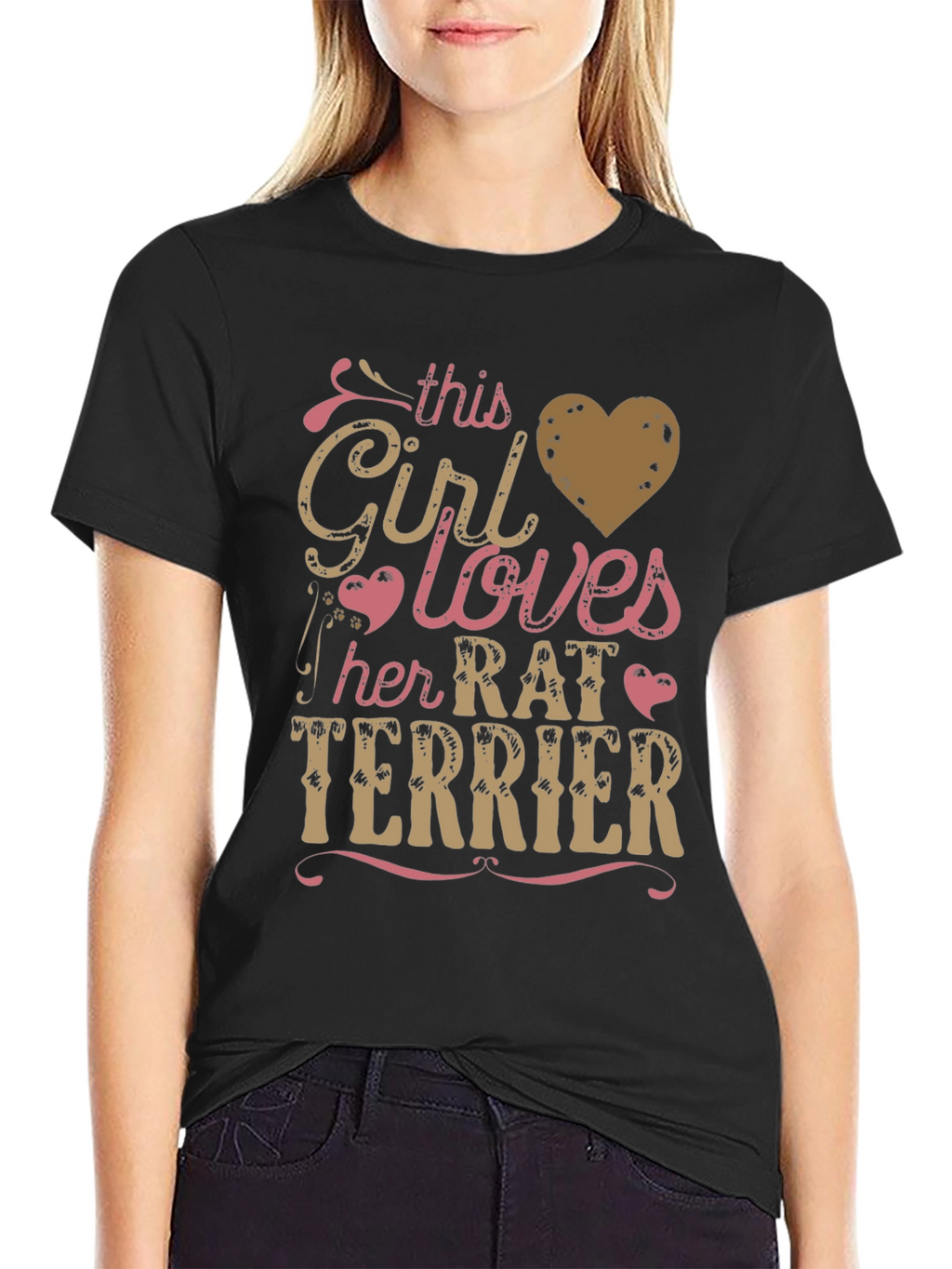Rat Terrier Lover T-Shirt - Girls Best Friend