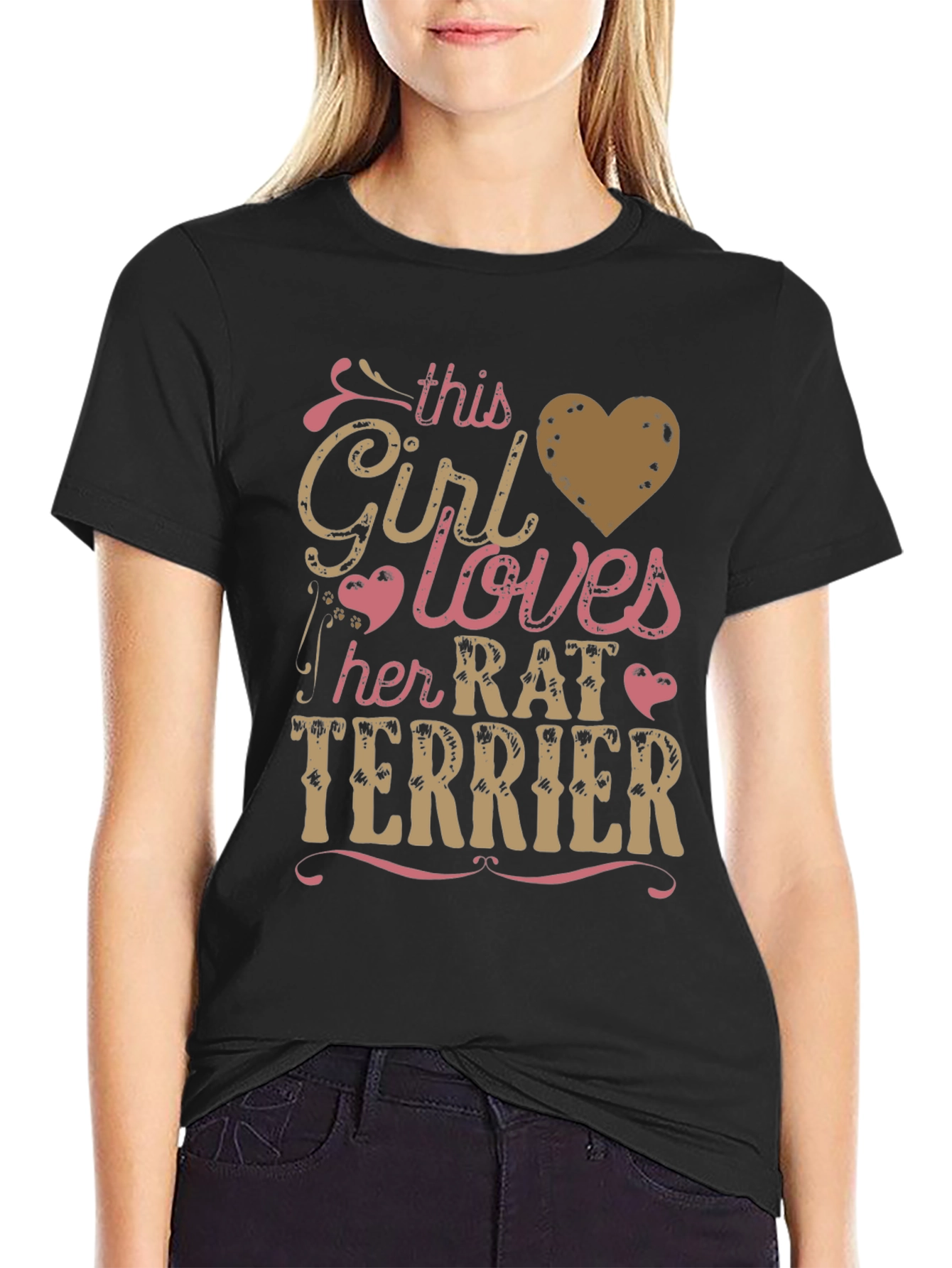 Rat Terrier Lover T-Shirt - Girls Best Friend