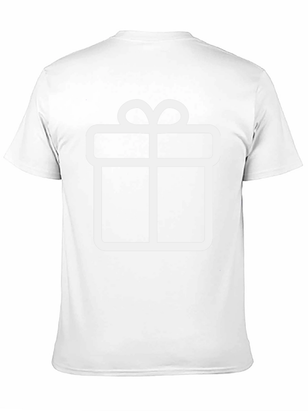 Festive Gift Box Tee - Black Graphic T-Shirt