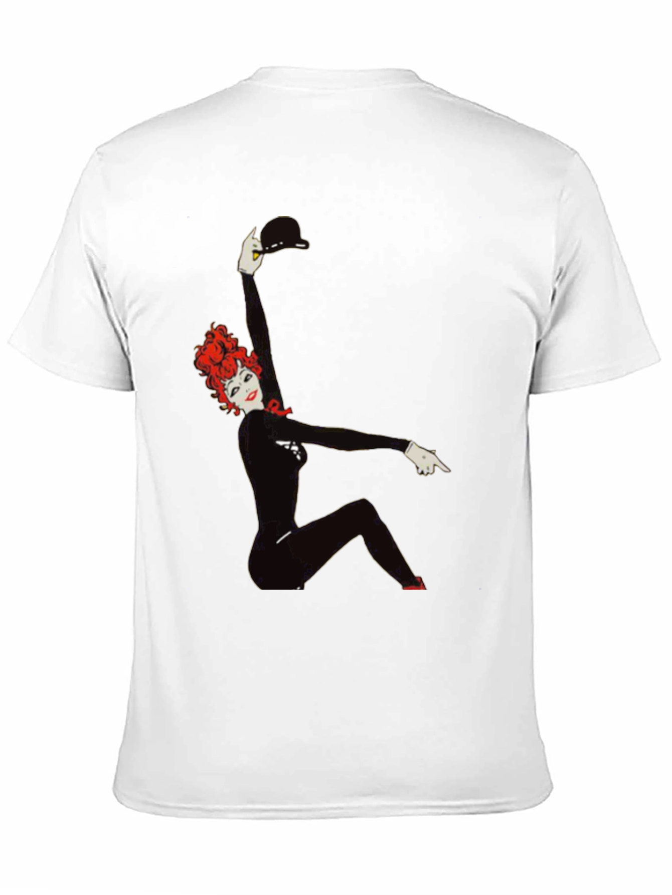 Cabaret Dancer Graphic Tee - Retro Style