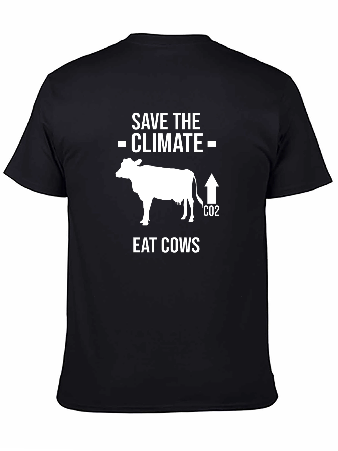 Save the Climate Eat Cows Graphic Tee