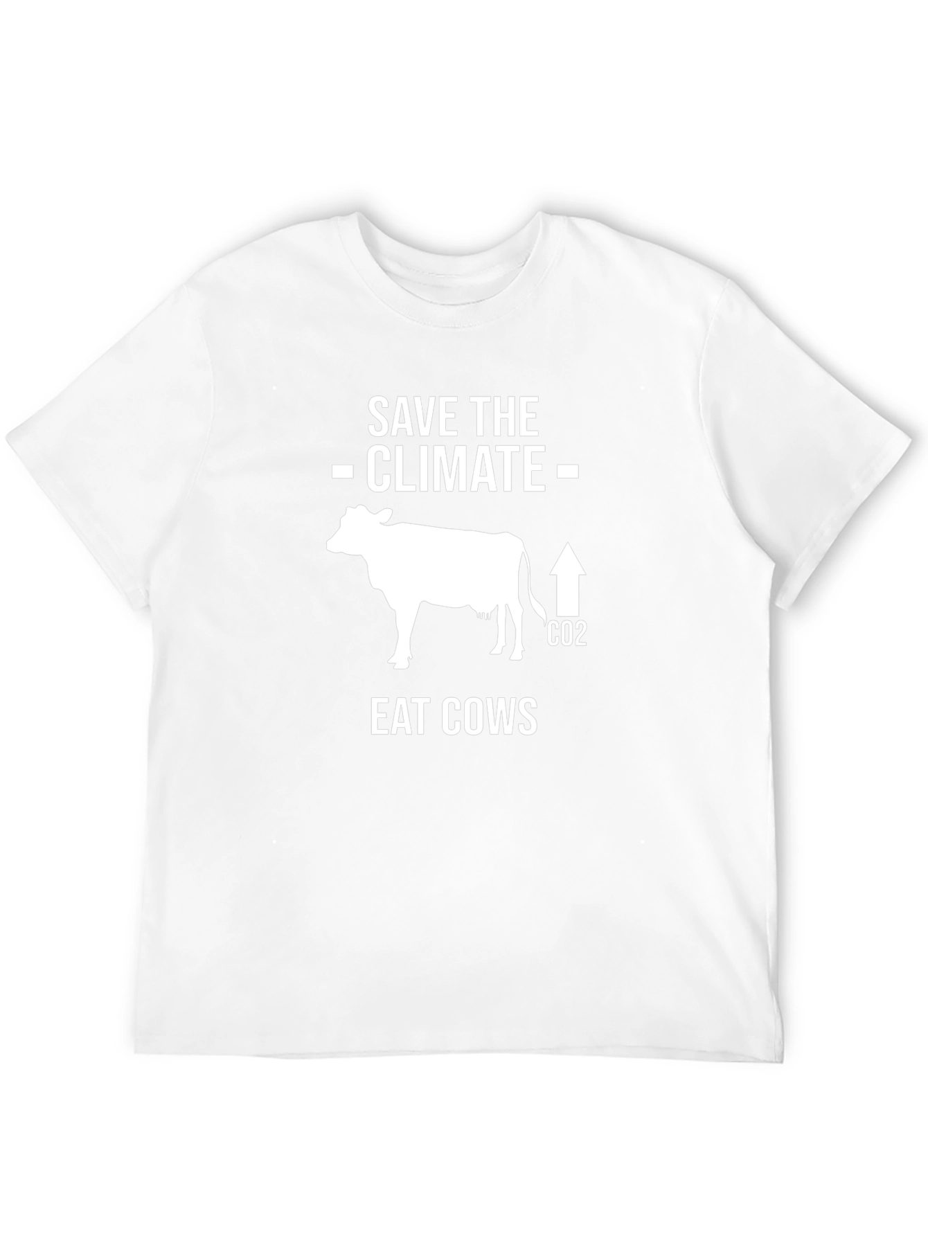 Save the Climate Eat Cows Graphic Tee