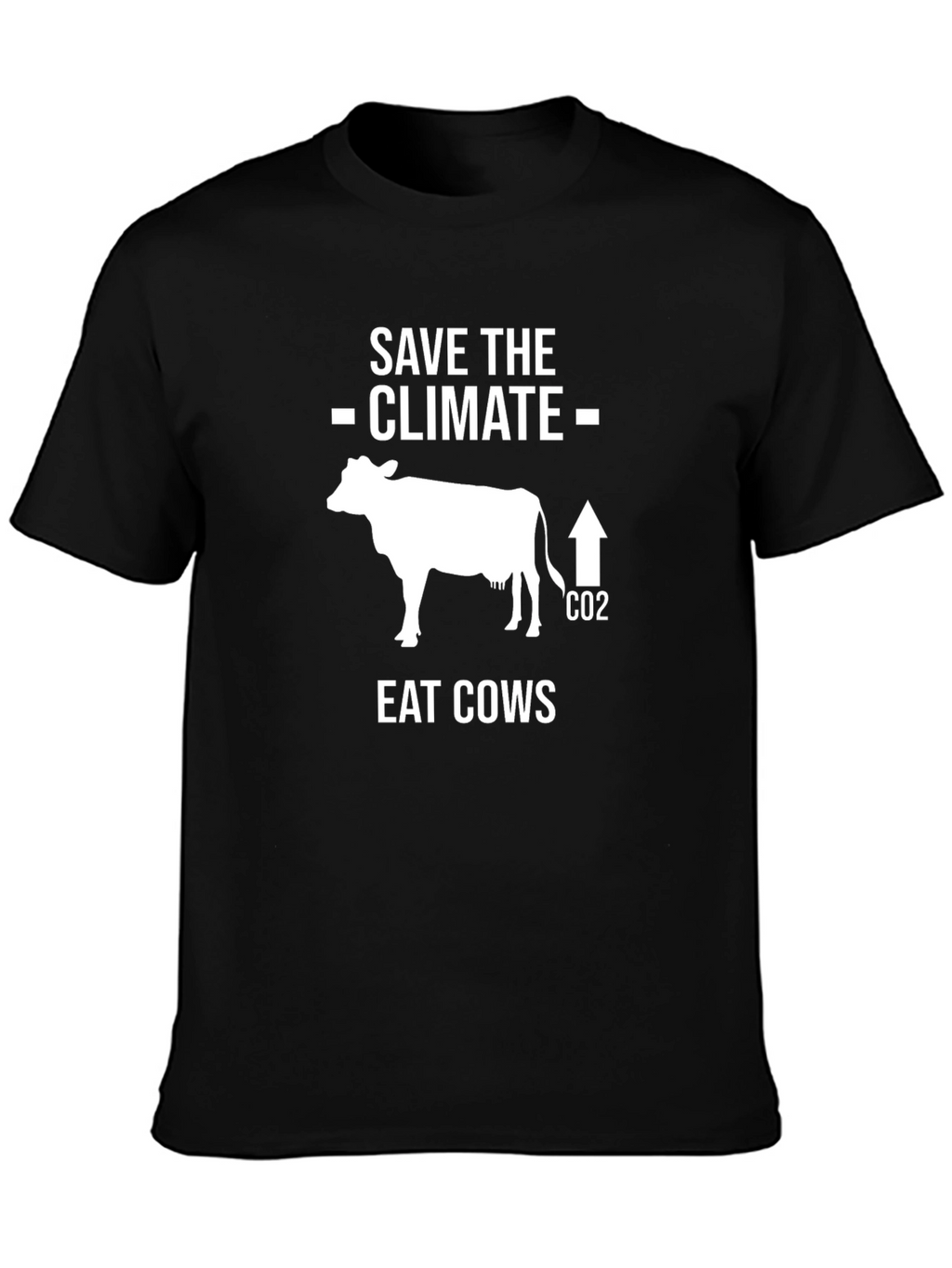 Save the Climate Eat Cows Graphic Tee