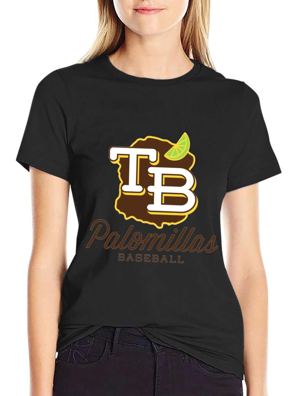 Palomillas Baseball Black T-Shirt