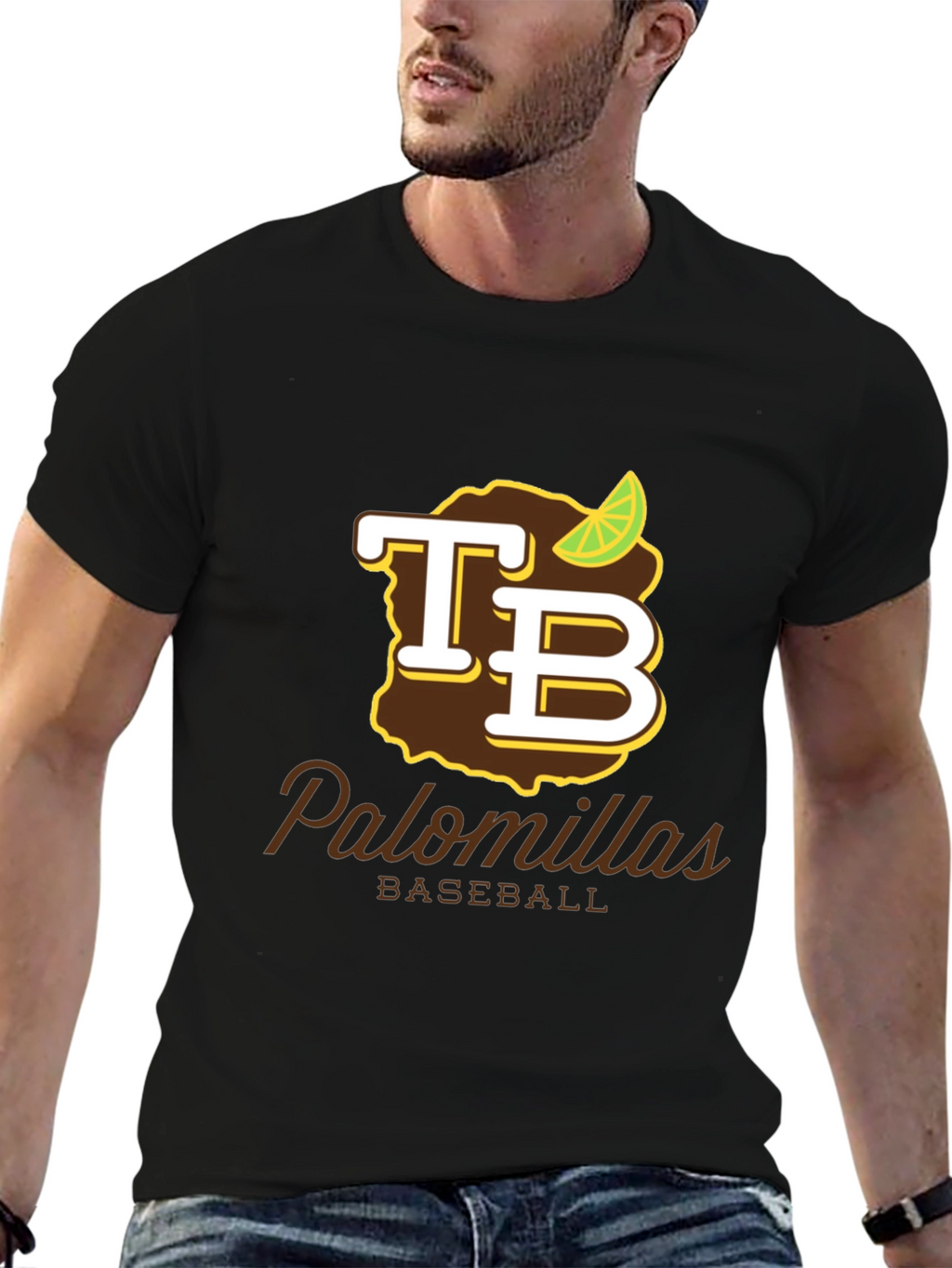 Palomillas Baseball Black T-Shirt
