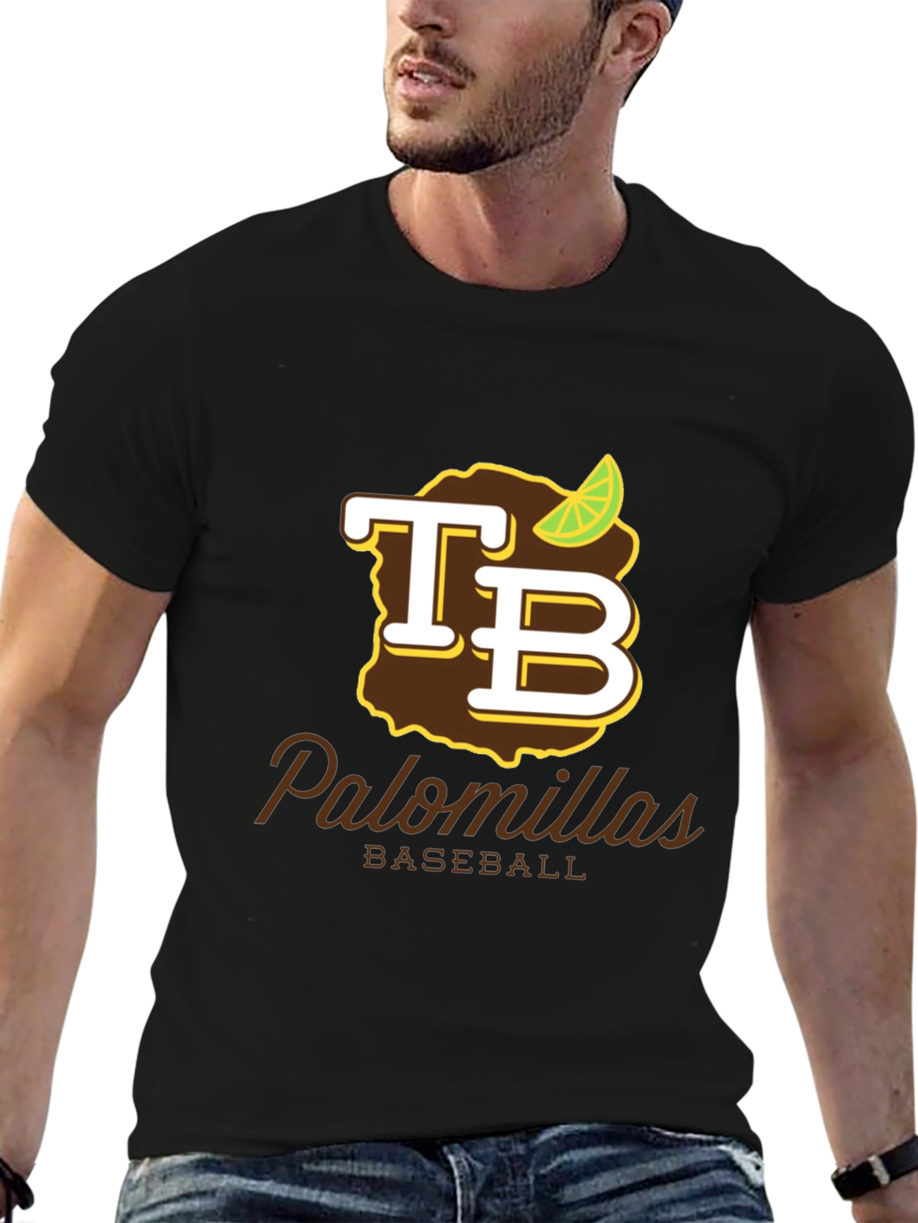 Palomillas Baseball Black T-Shirt