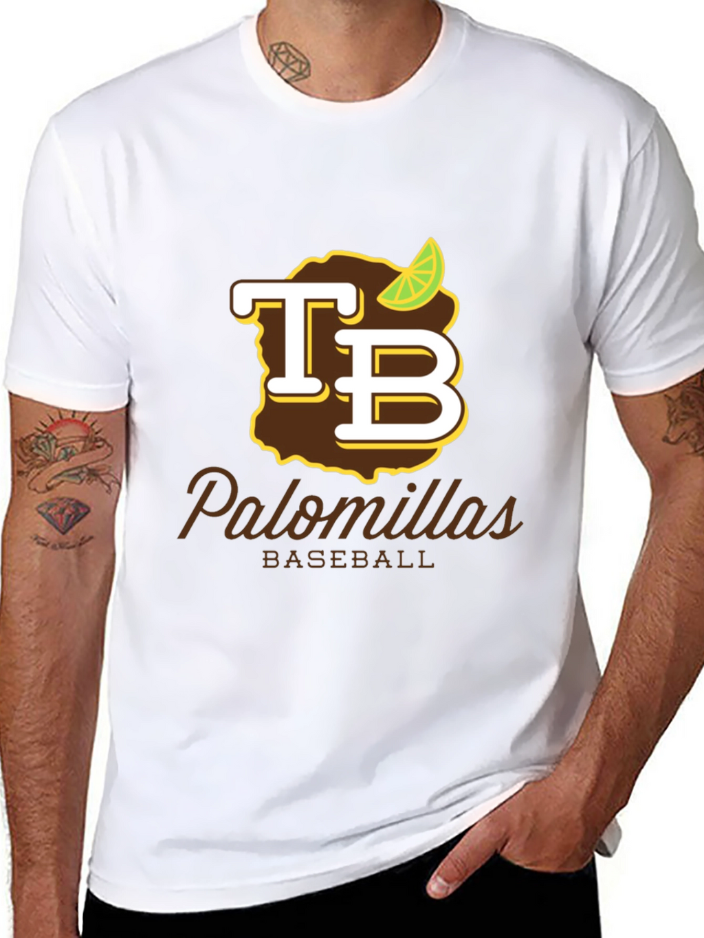 Palomillas Baseball Black T-Shirt