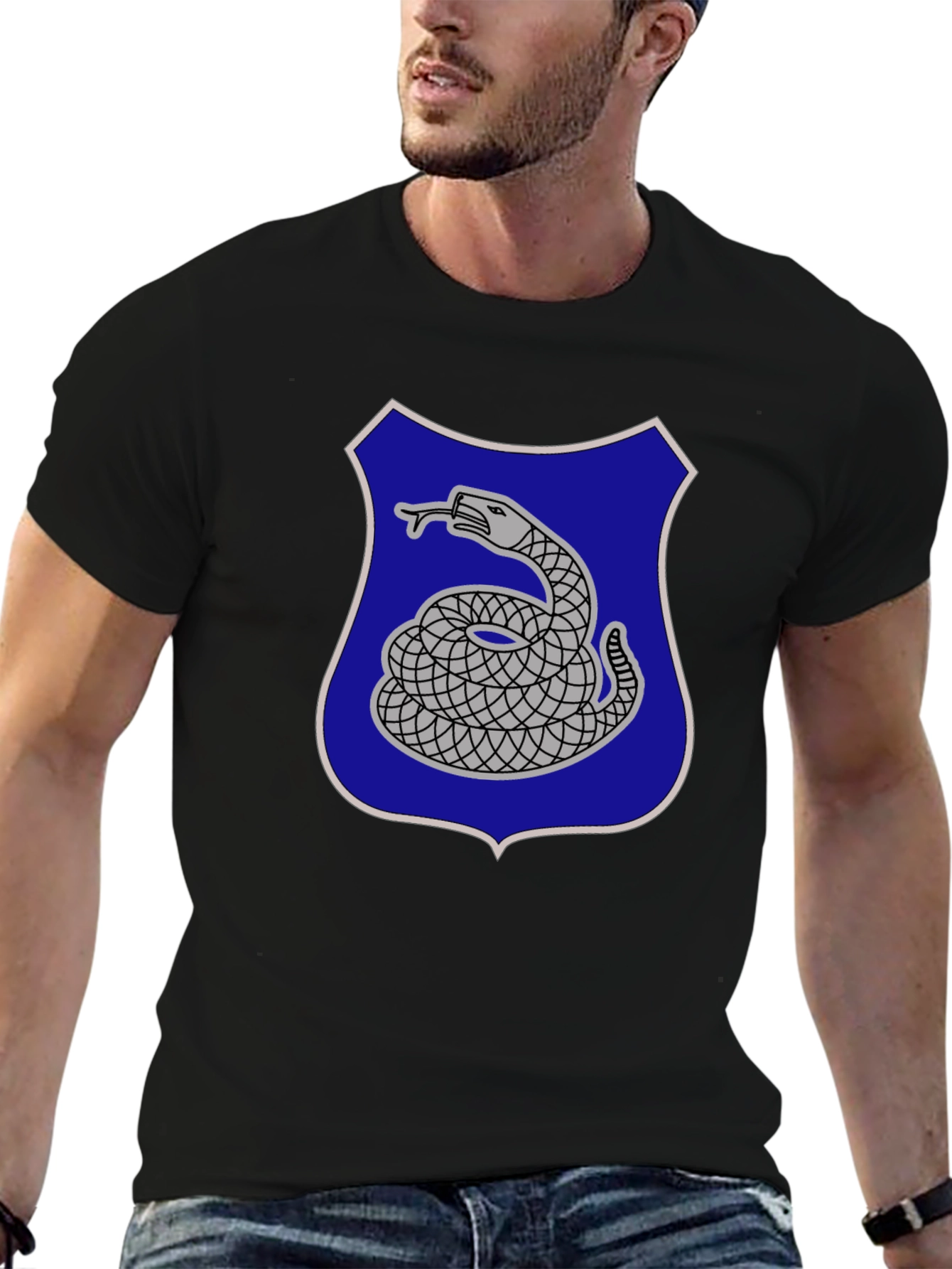 Snake Emblem T-Shirt - Classic Design
