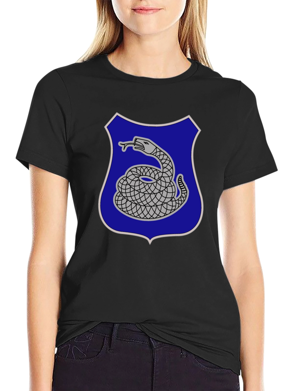 Snake Emblem T-Shirt - Classic Design