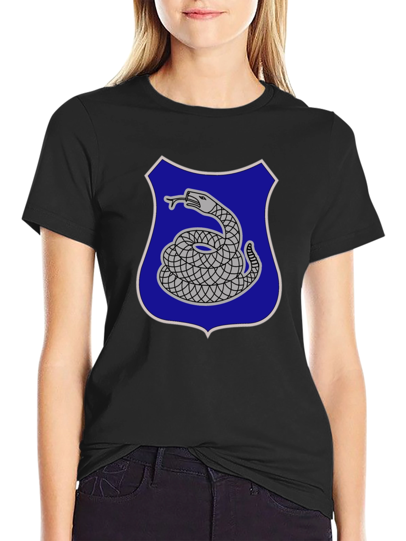 Snake Emblem T-Shirt - Classic Design