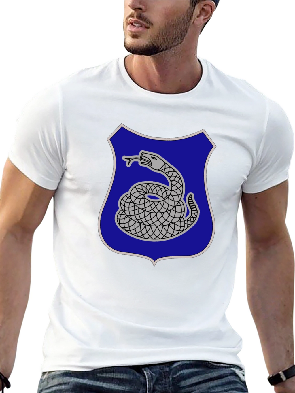 Snake Emblem T-Shirt - Classic Design