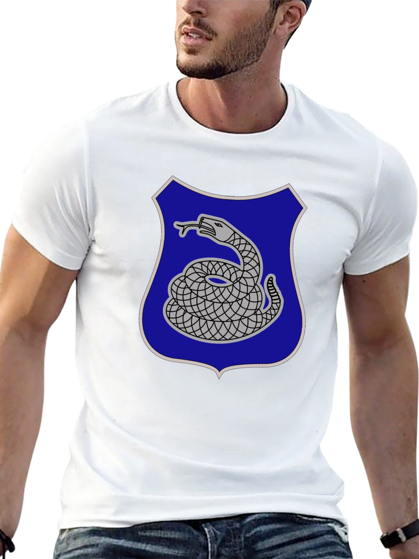 Snake Emblem T-Shirt - Classic Design