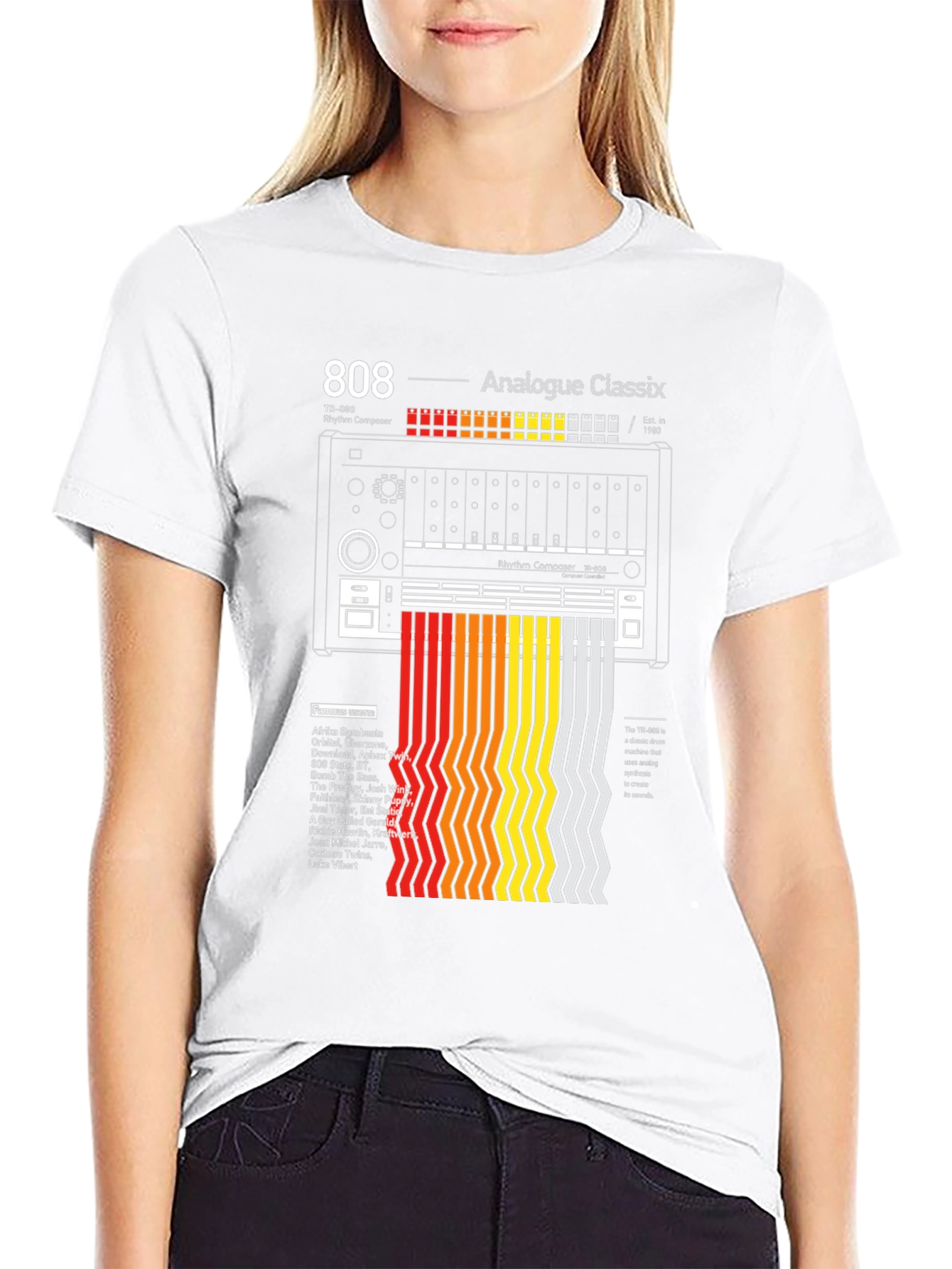 808 Analogue Classix T-Shirt - Music Producer Tribute