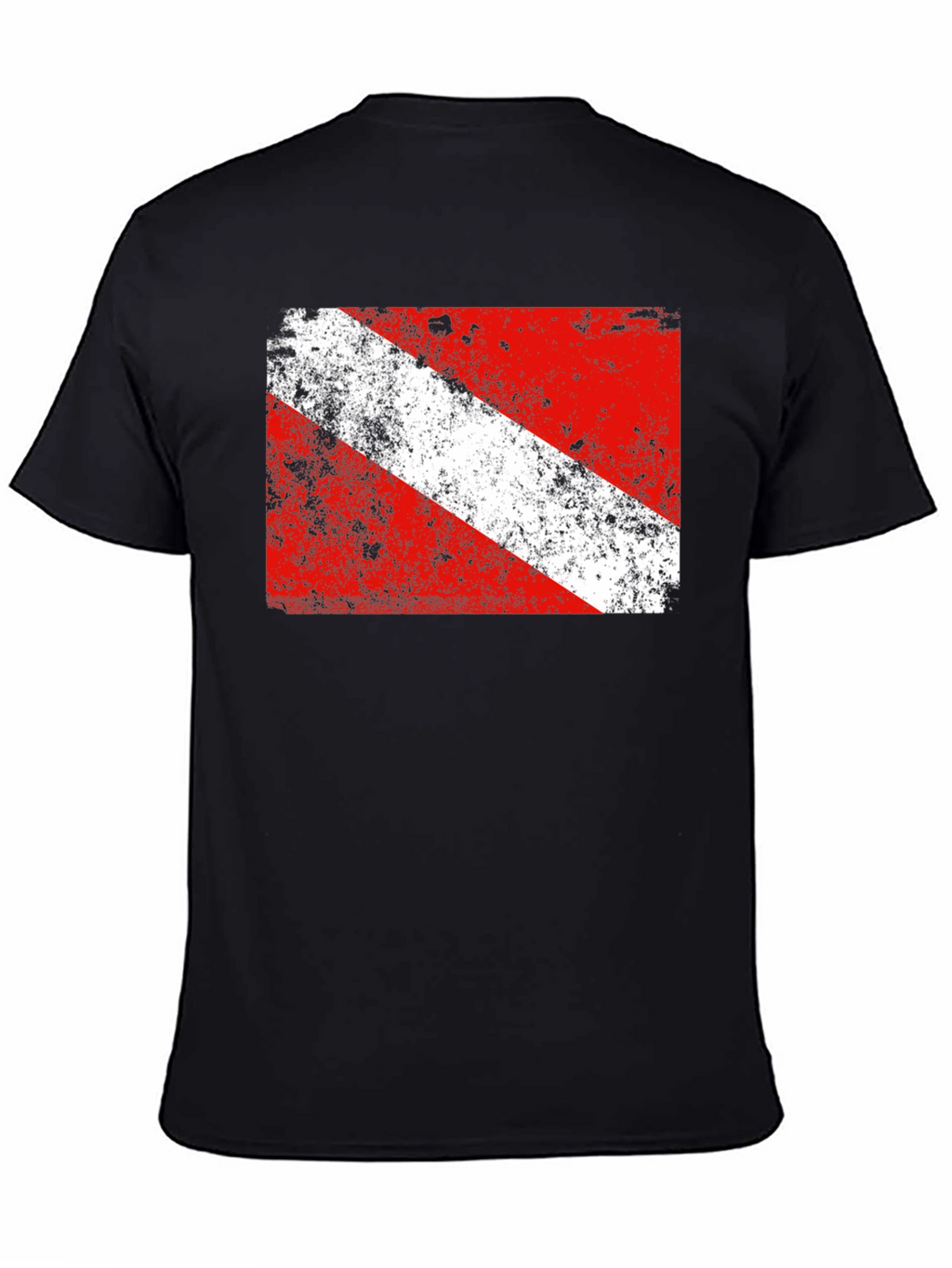 Diver Down Flag Graphic T-Shirt - Scuba Diving Tee