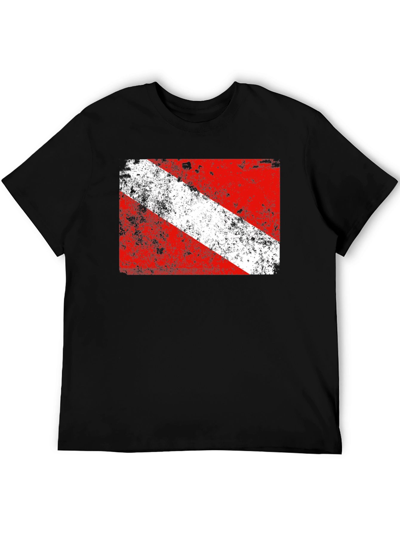 Diver Down Flag Graphic T-Shirt - Scuba Diving Tee