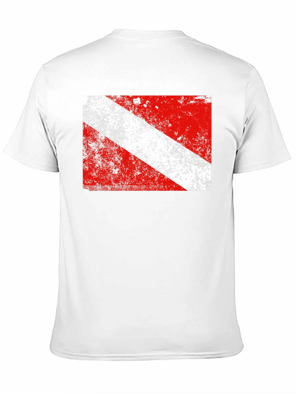 Diver Down Flag Graphic T-Shirt - Scuba Diving Tee