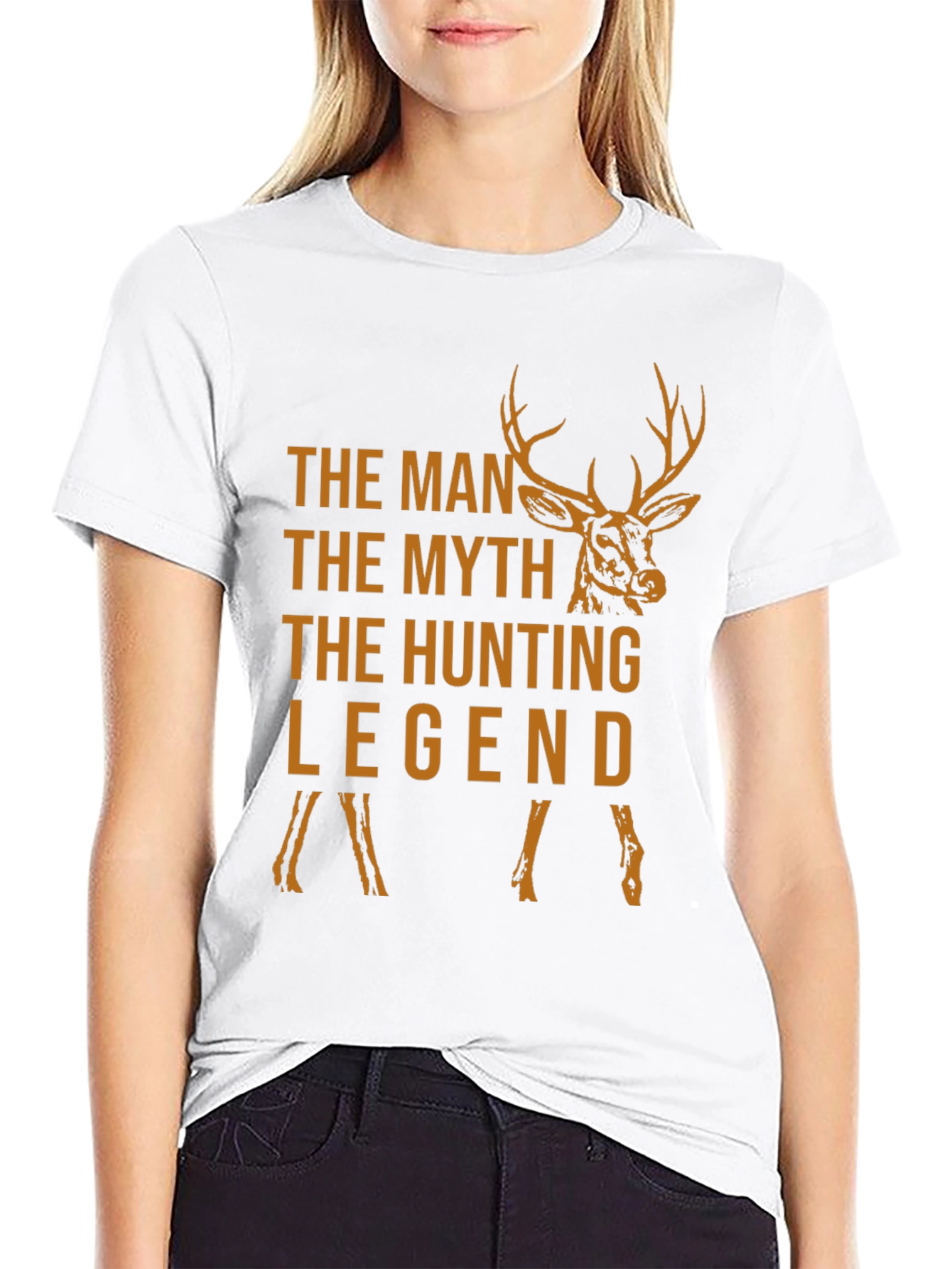 The Hunting Legend Graphic Tee - Black