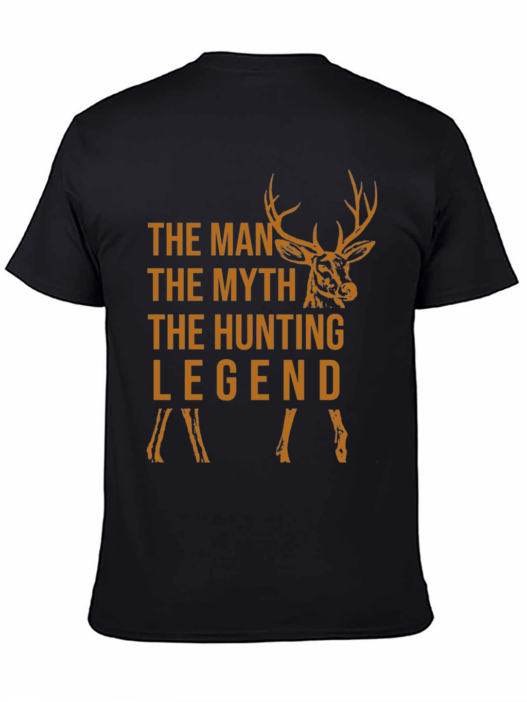 The Hunting Legend Graphic Tee - Black