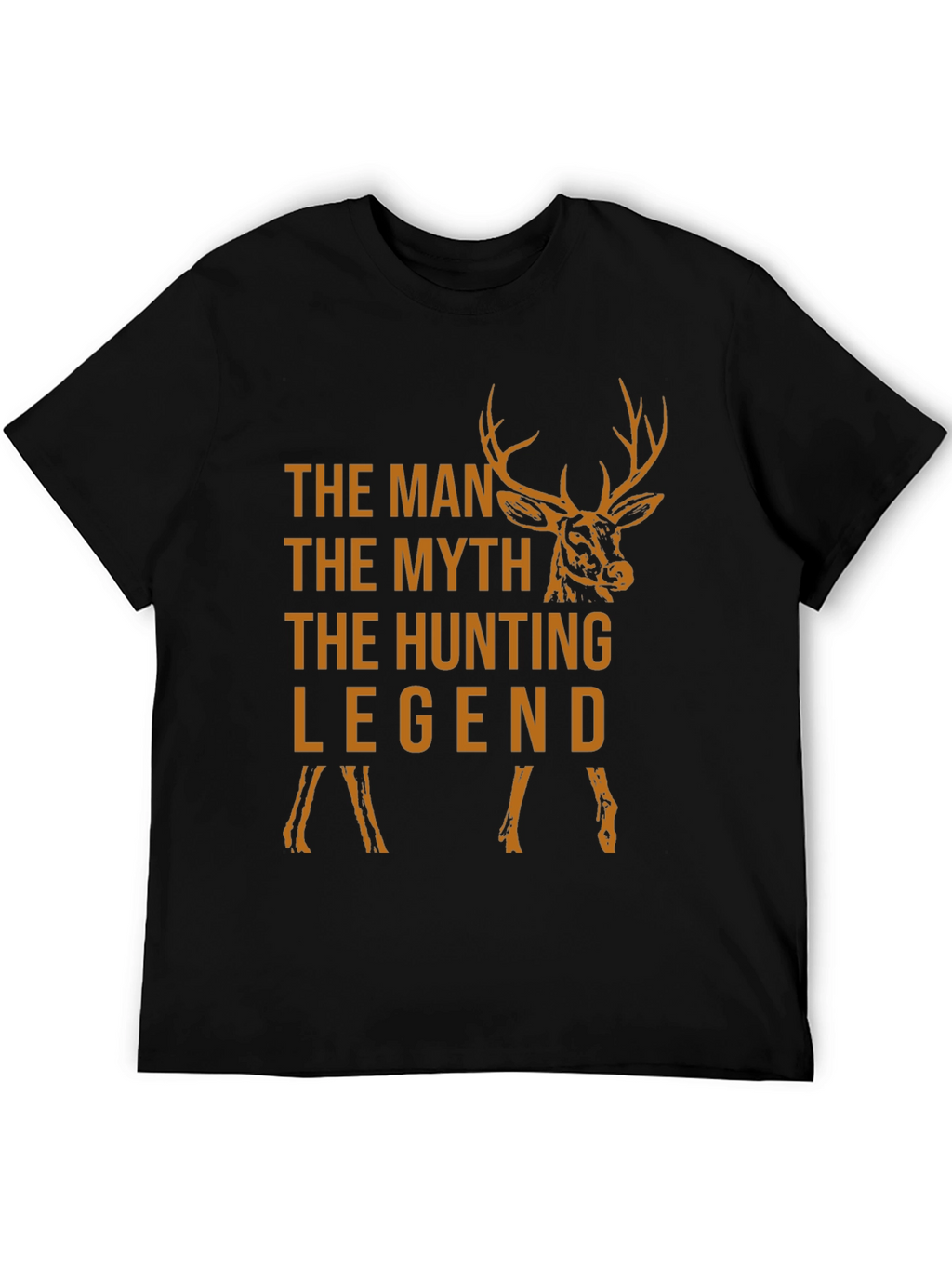 The Hunting Legend Graphic Tee - Black