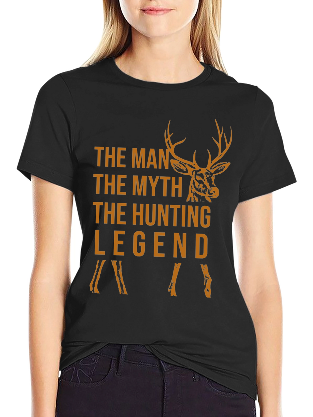The Hunting Legend Graphic Tee - Black