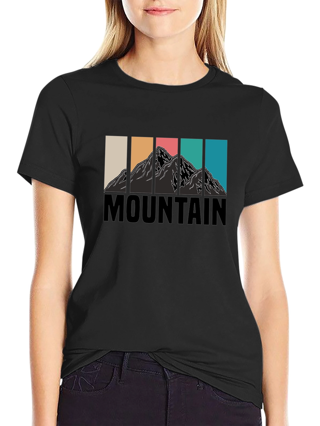 Mountain Graphic Tee - Retro Adventure Shirt