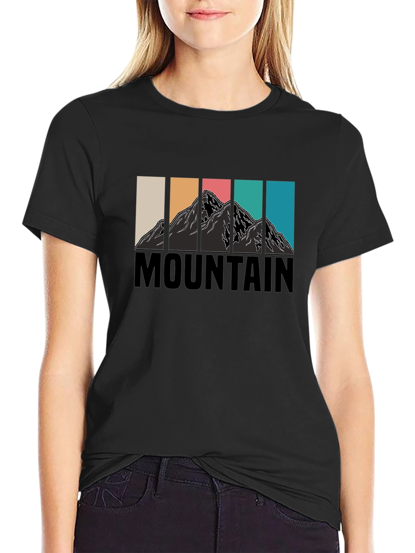 Mountain Graphic Tee - Retro Adventure Shirt