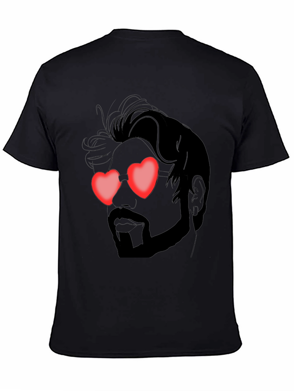 Heart Eyes Man Graphic Tee