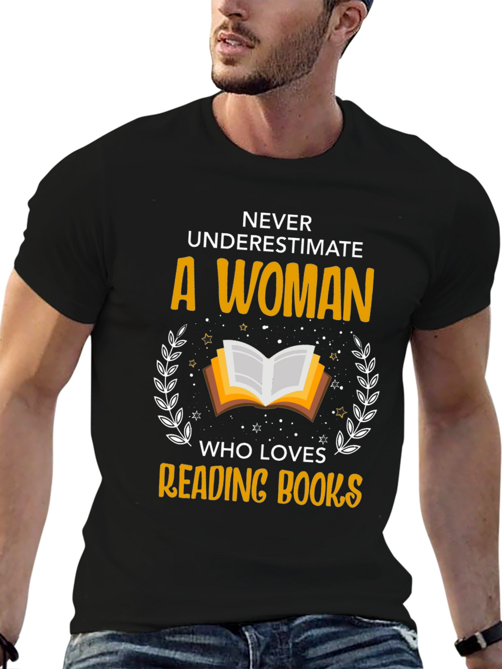 Never Underestimate Reading Books T-Shirt