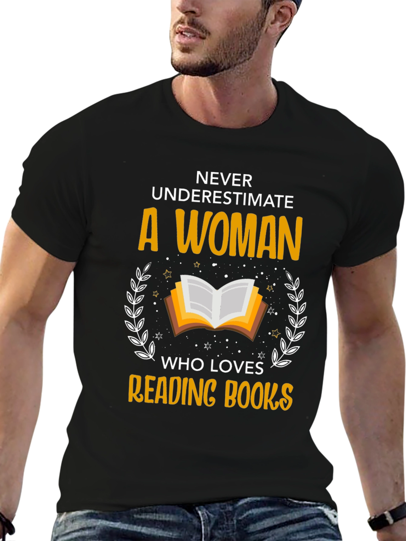 Never Underestimate Reading Books T-Shirt
