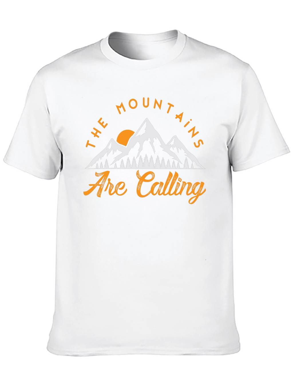 Mountains Are Calling Graphic Tee - Adventure Awaits!