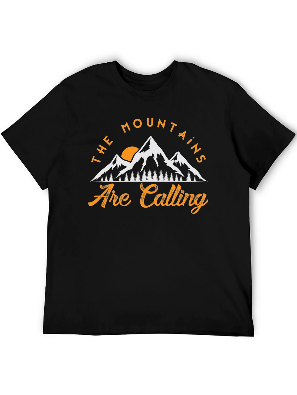 Mountains Are Calling Graphic Tee - Adventure Awaits!