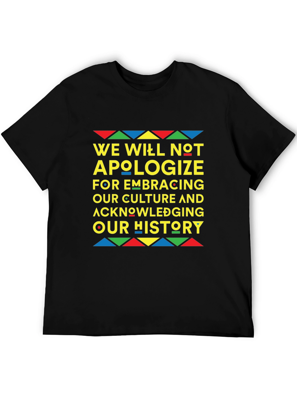 Culture & History Black T-Shirt