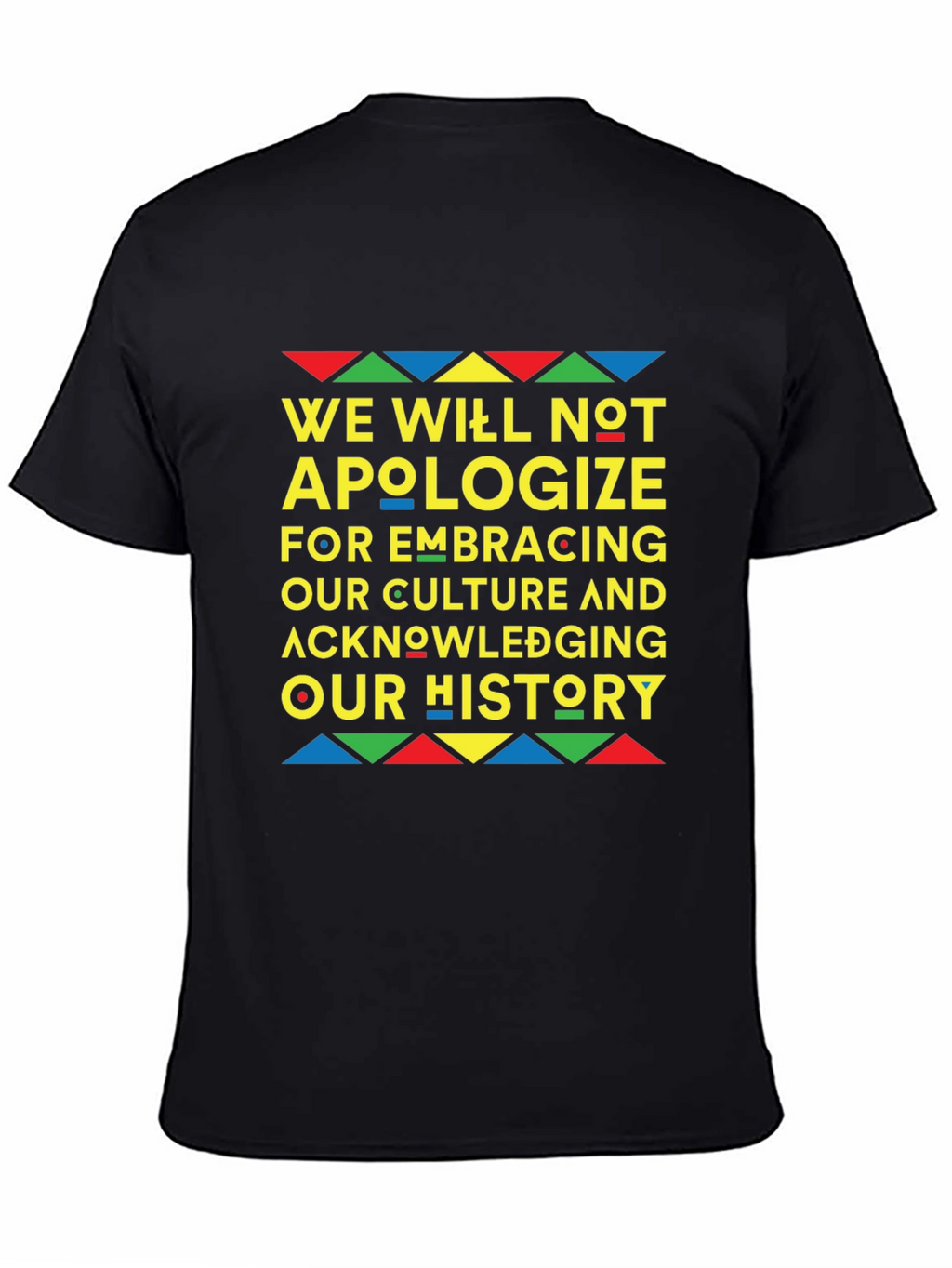 Culture & History Black T-Shirt