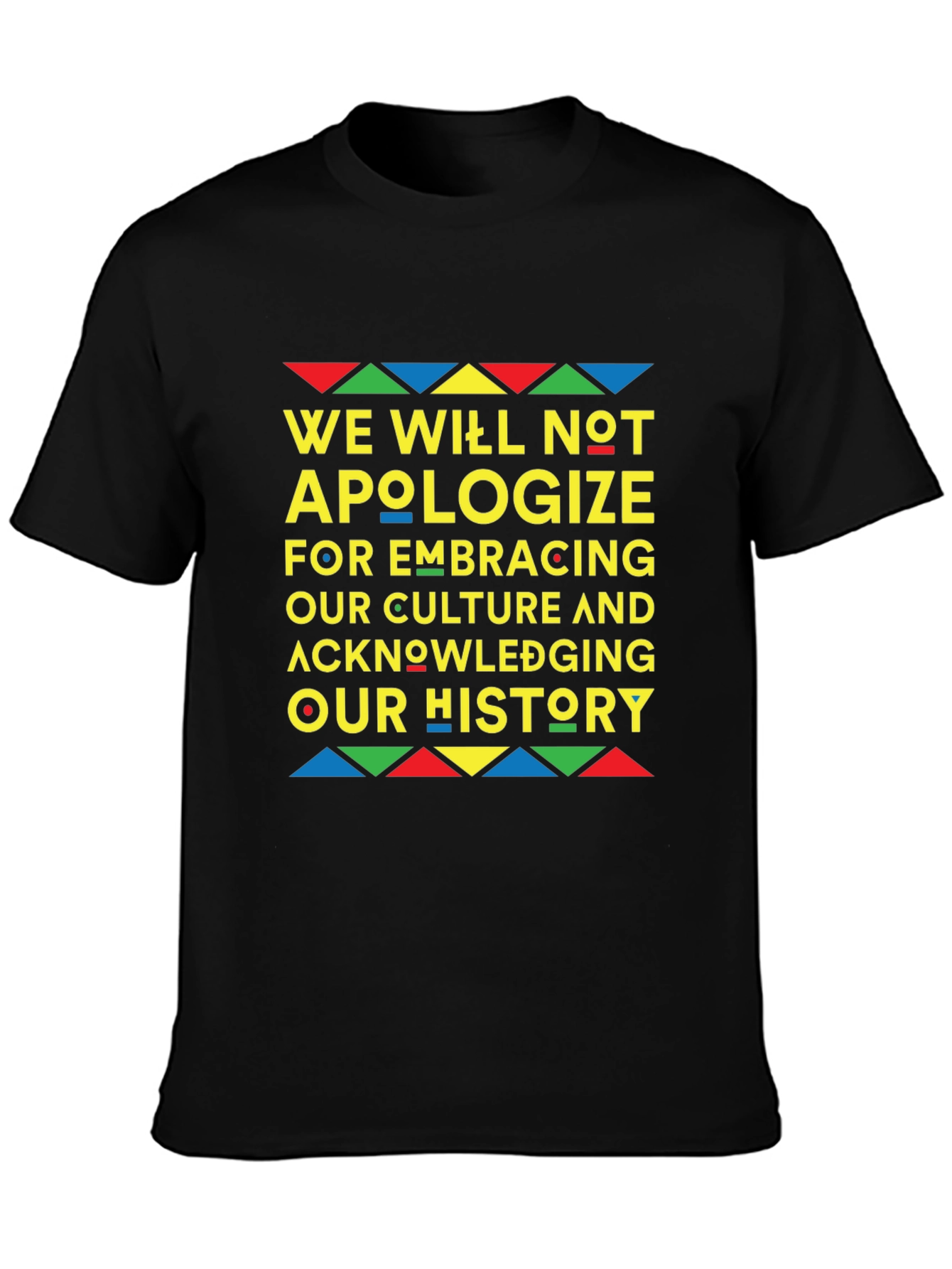 Culture & History Black T-Shirt