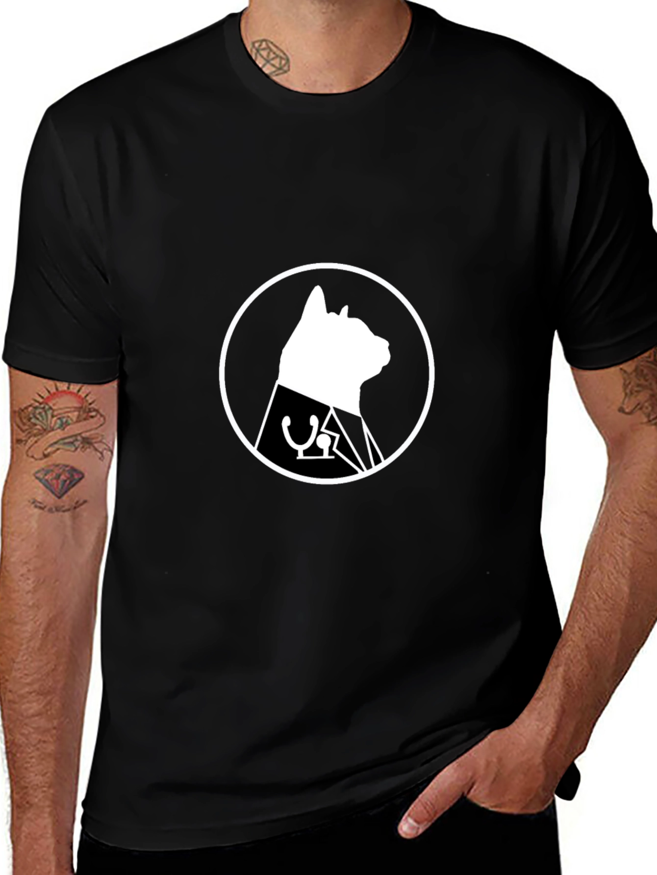 Vet Cat T-Shirt - Cute Veterinary Design