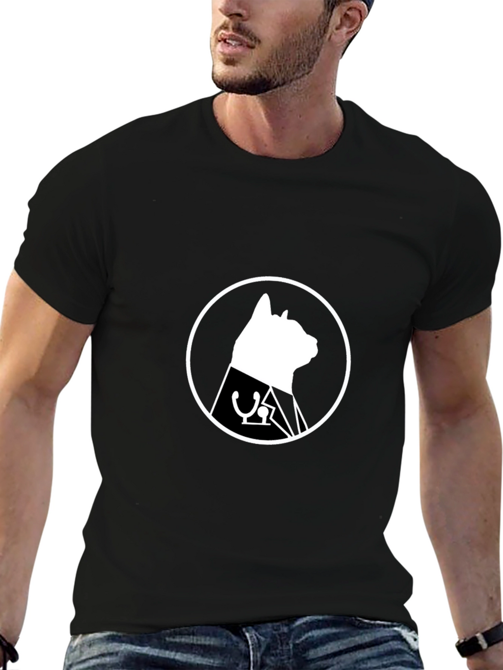 Vet Cat T-Shirt - Cute Veterinary Design
