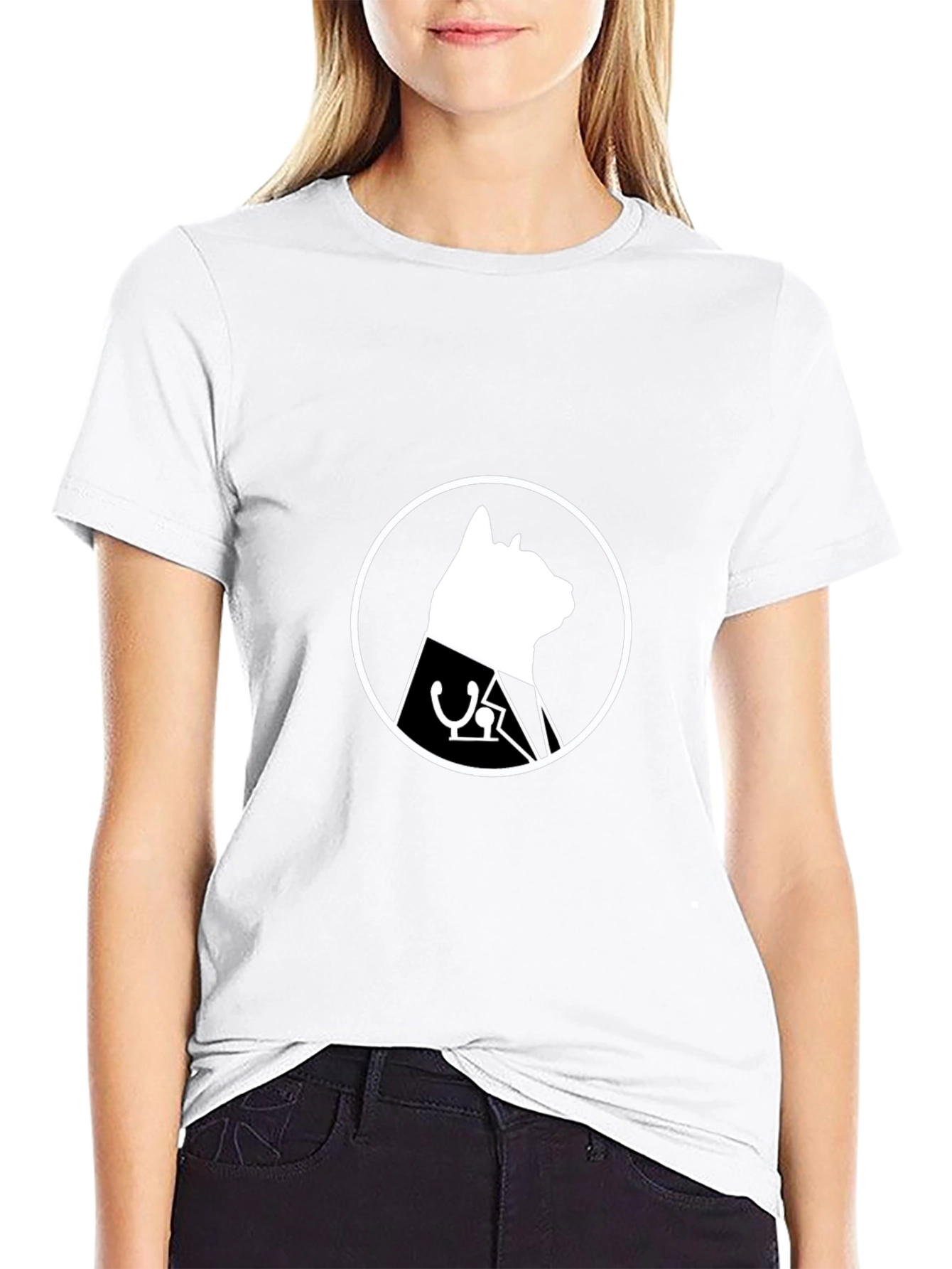 Vet Cat T-Shirt - Cute Veterinary Design