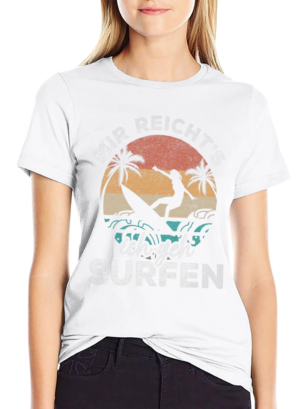 Mir Reichts Ich geh Surfen Graphic T-Shirt