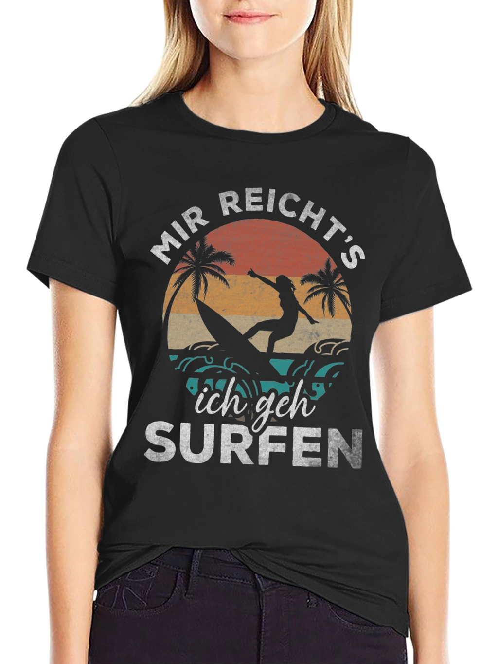 Mir Reichts Ich geh Surfen Graphic T-Shirt