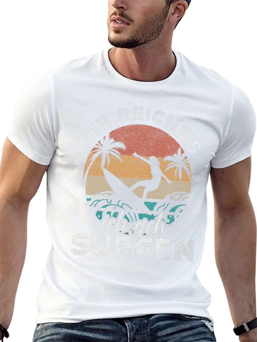 Mir Reichts Ich geh Surfen Graphic T-Shirt