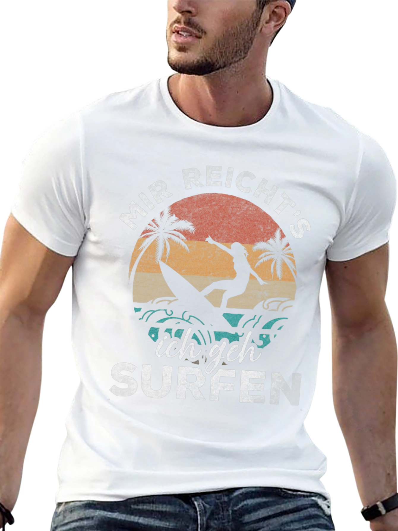 Mir Reichts Ich geh Surfen Graphic T-Shirt